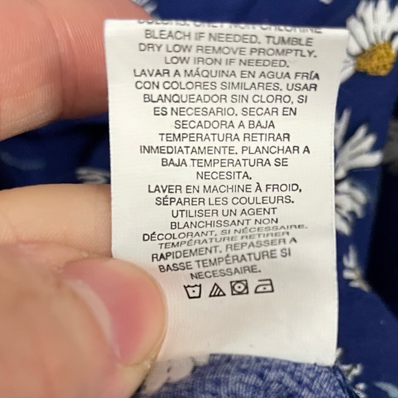 Blue Floral Shorts - Picture 10 of 15